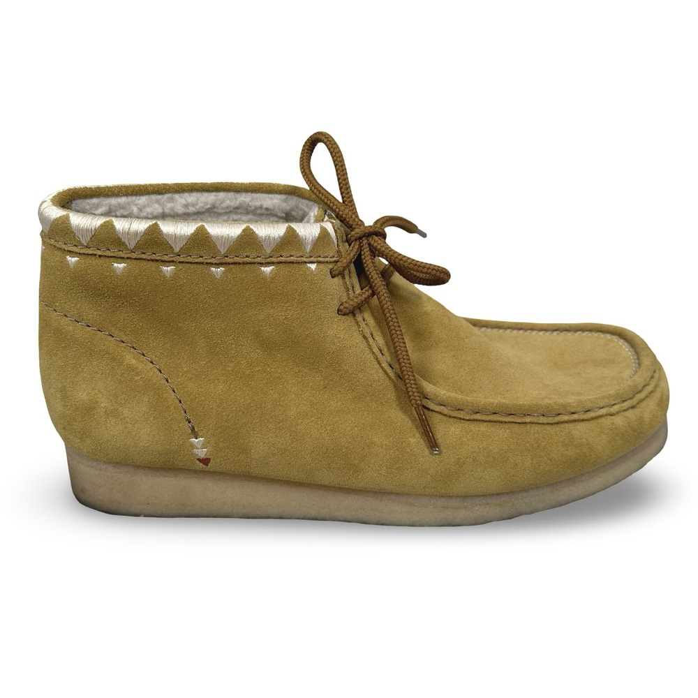 Clarks Originals Wallabee Oakmoss Suede Warmlined Boots Mens 12 261691537110